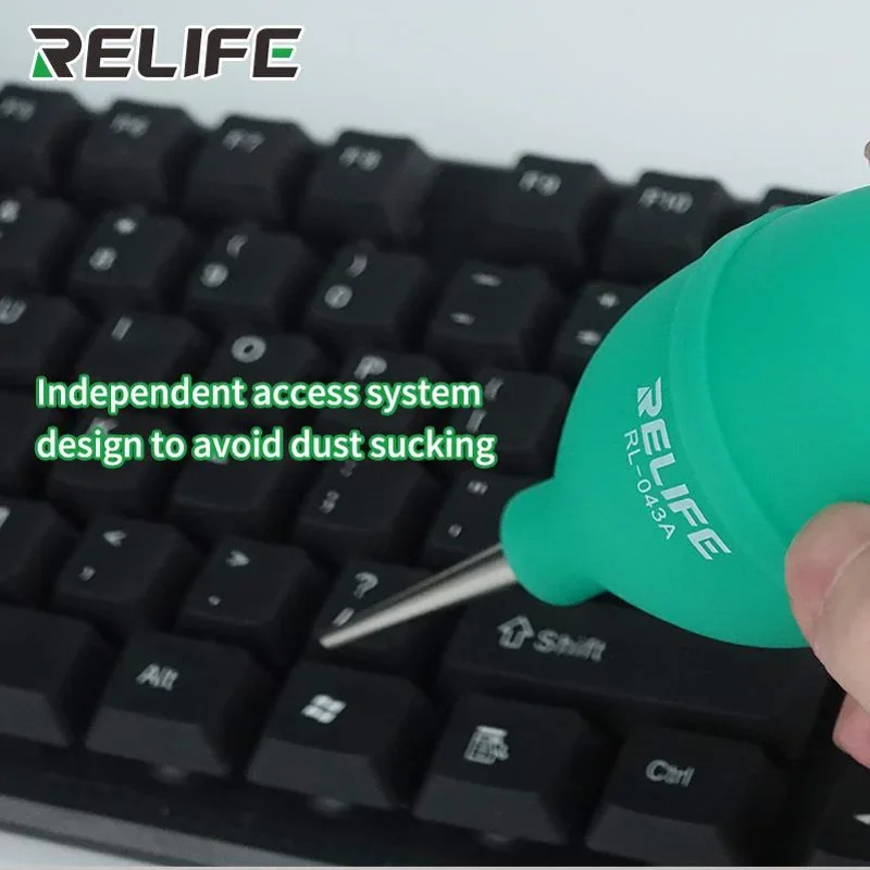 RELIFE 2in1 전화 수리 먼지 청소기 공기 송풍기 공 청소 펜 전화 PCB PC 키보드 먼지 제거 카메라 렌즈 청소