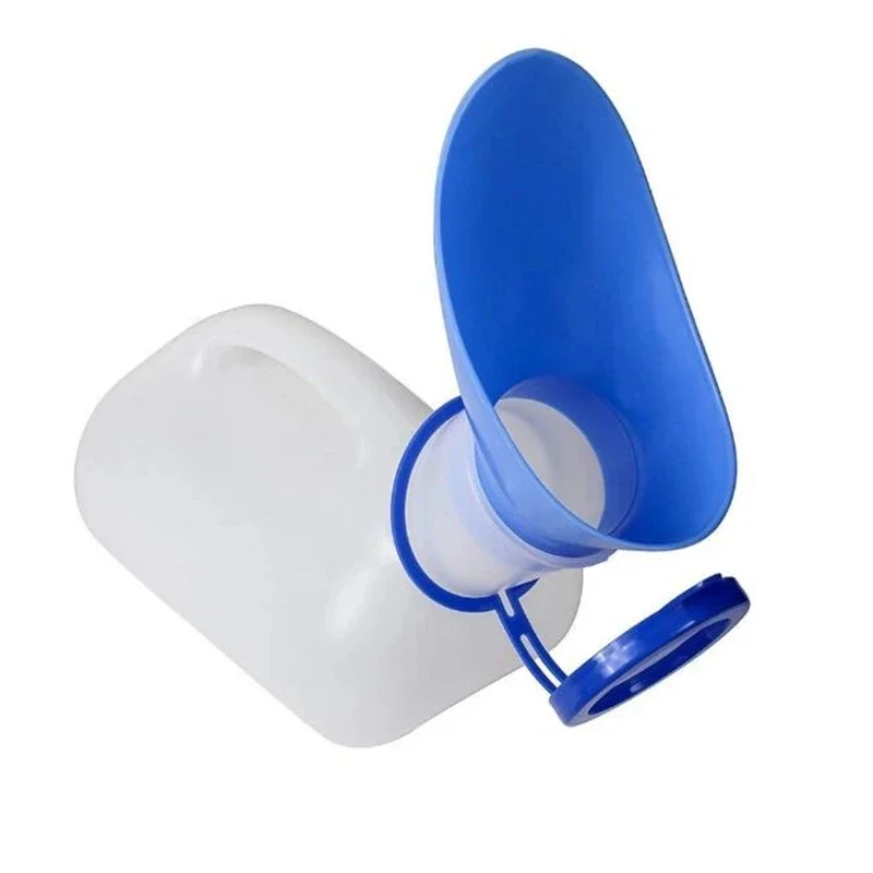 1000ML Female Male Portable Mobile Toilet Car Travel Journeys Camping Boats Urinal Outdoor Supllies 1pcs Urine Bag Disposable Urine Bag Women Urinal Baby Travel Urinal