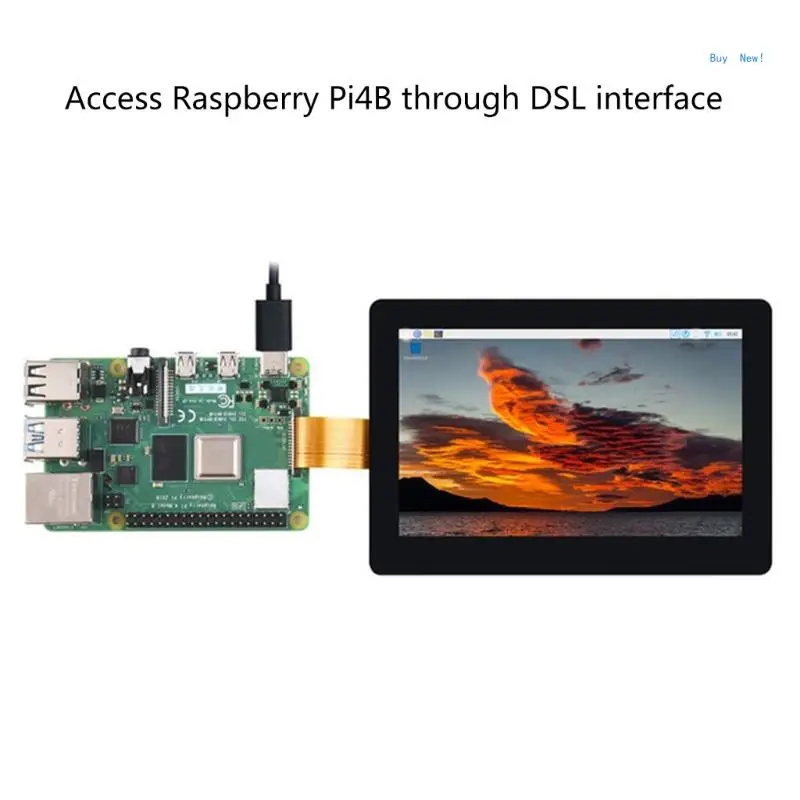 5in 4 뷮 ġũ TFT LCD ÷ 800x480