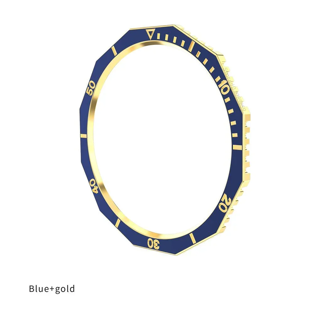Stylish Scale Circle Bezel Ring for Smartwatch - Elegant Time Indicator Accessory