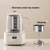 1.2L Smart Health Kettle Home Tea Making Machine Thermal Kettle Office 24h Reservation Glass Flower Teapot Mini Electric Kettle 6