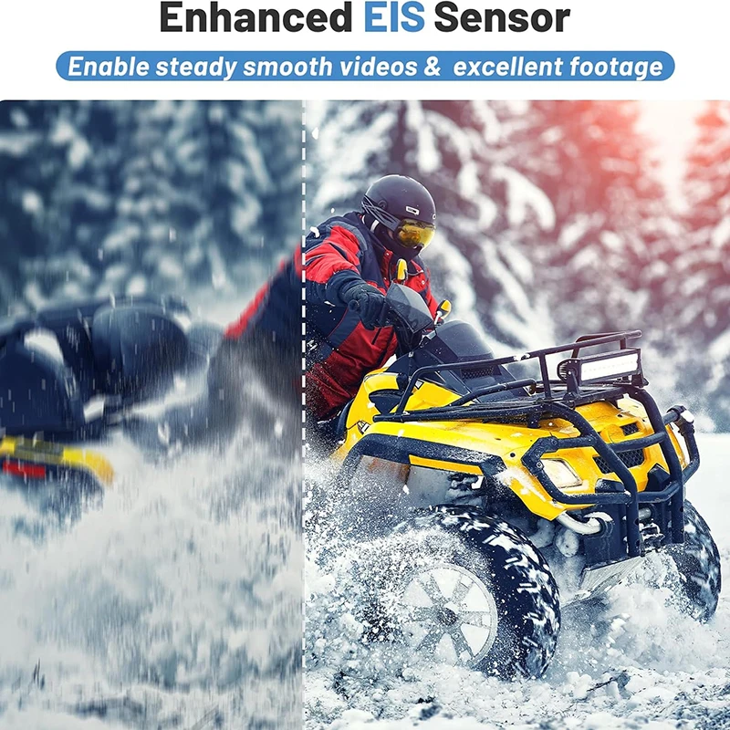 4K 60FPS Mini Sports Action Camera 4K Vlog Camera Waterproof EIS Outdoor Helmet Mini Cam 1080P 120FPS USB Pet Wifi Cameras 4