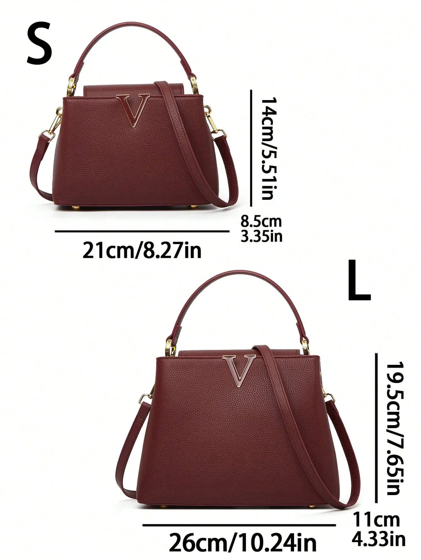 حقيبة ساعي عصرية محمولة باليد مزخرفة بسيطة على شكل...