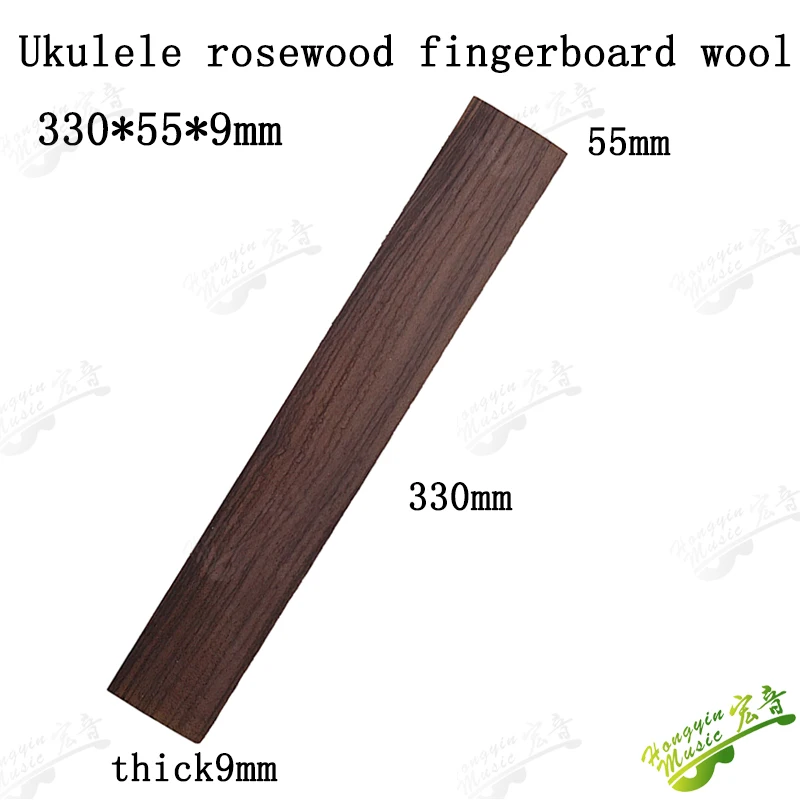 Фото Гитара Гриф из черного дерева wenge Rose Padauk Ziricote Maple Cocobollo Katalox Granadillo, материал для изготовления fretboard 330*55*9 мм №4