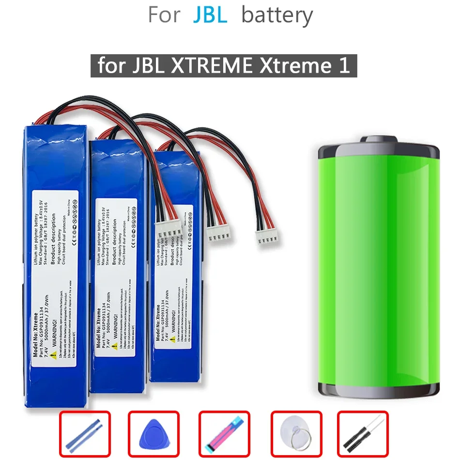 Gsp0931134 Batteria 5000Mah Per Altoparlante Jbl Xtreme Xtreme 1 Xtreme1