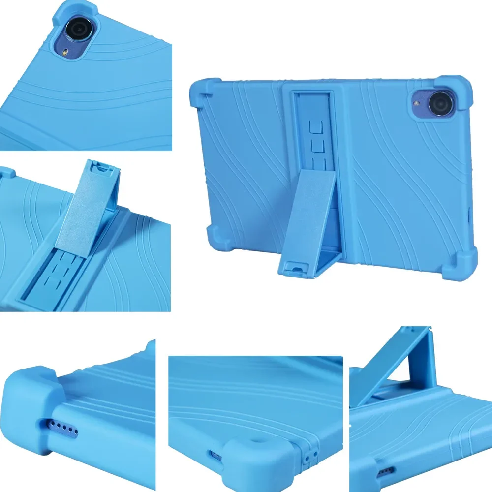 Concha Protetora de Silicone à Prova de Choque para Crianças Soft Case para Teclast P25t 10.1 Tablet Cover - Imagem 3