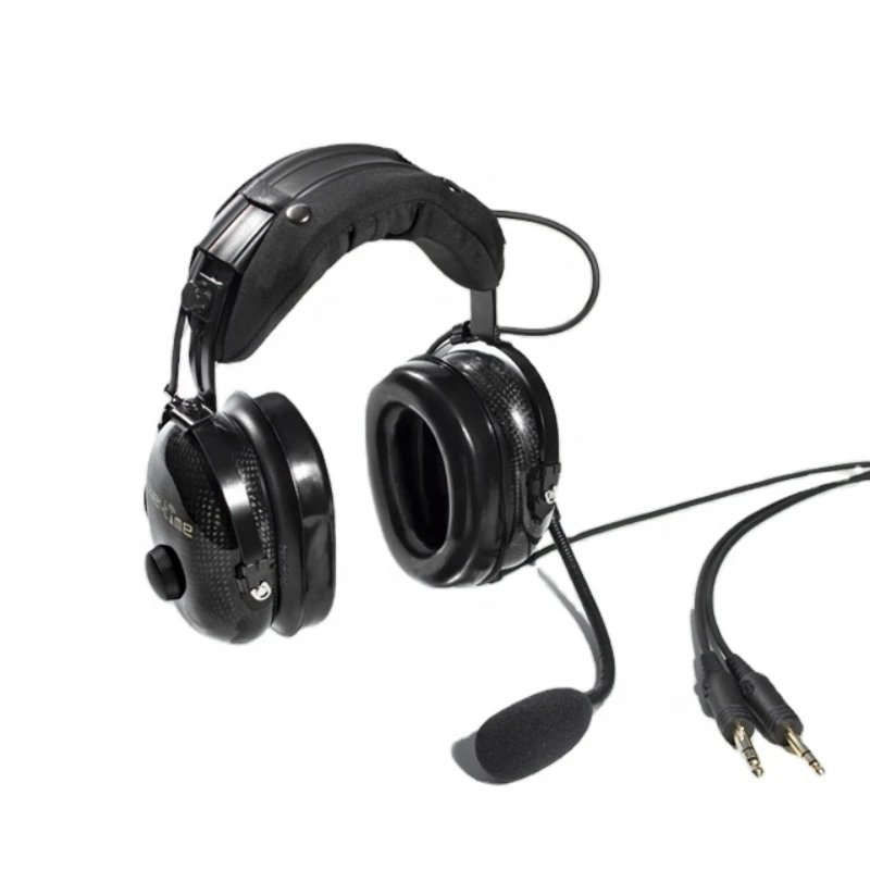 

Fixed Wing Intercom Aviation Headset With 6.3mm / 5.3mm Socket For Pilot