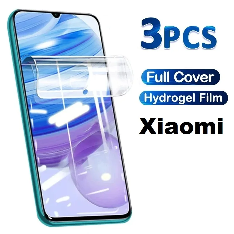 3x Hydrogel HD Displayschutzfolie Für Xiaomi Note 12 Pro Plus 5G