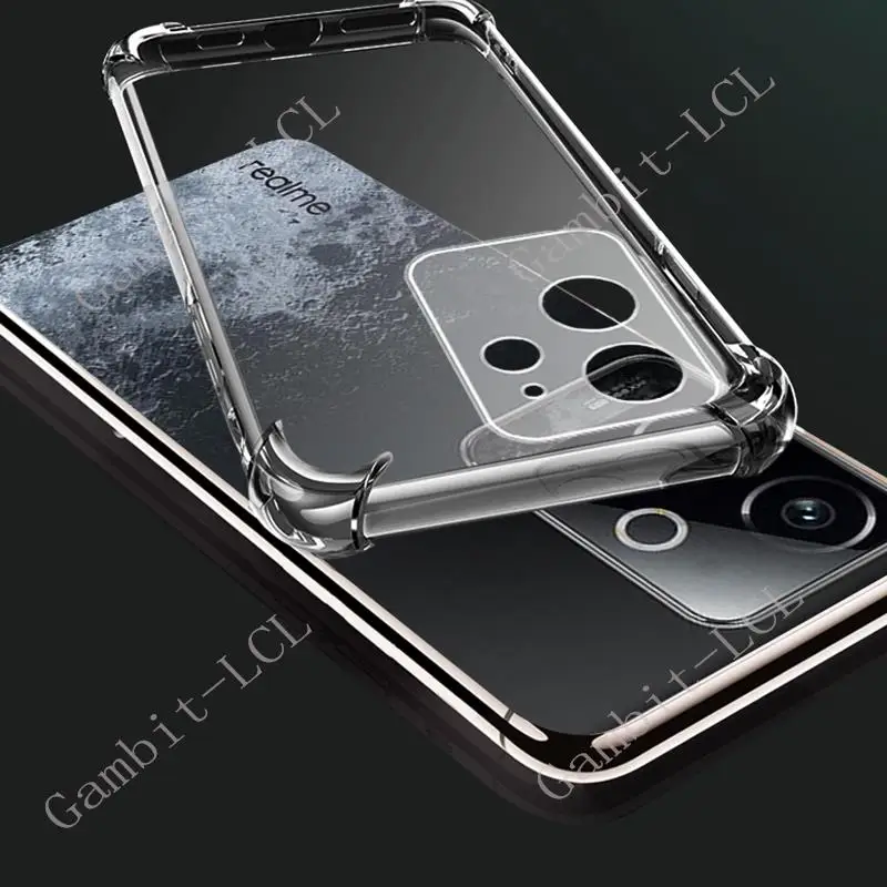 Enhanced Silicone Protective Shockproof Back Case for Smartphones - Soft TPU, 6.78