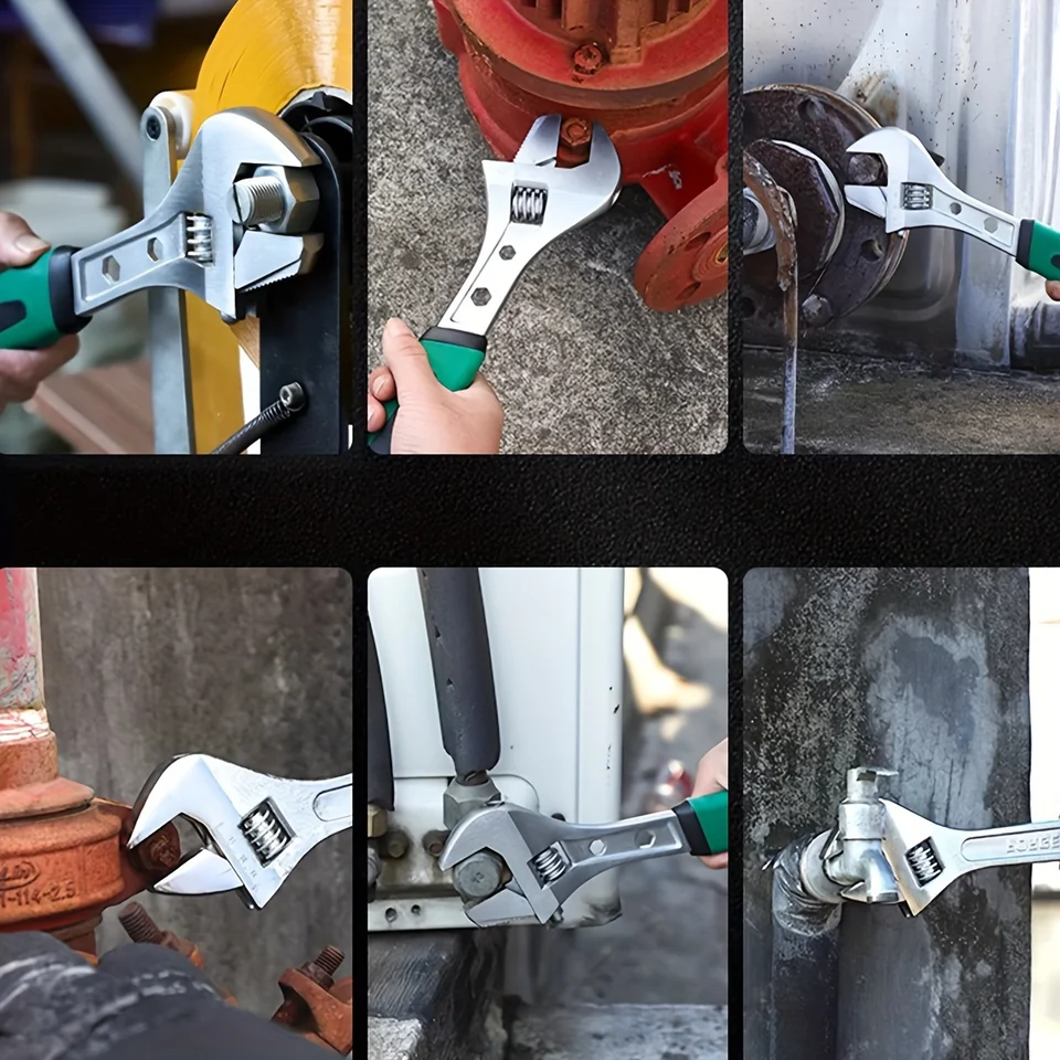 ZhongShuang 10-tlg. Metrischer Schraubenschlüssel Set - 3/8 Zoll Maulschlüssel 10-22mm