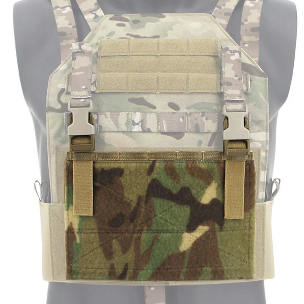 

VULPO Tactical Vest Hook Loop Converter Expansion Panel CRYE Front Panel Adapter For JPC2.0 AVS SPC Vest Plate Carrier Gear
