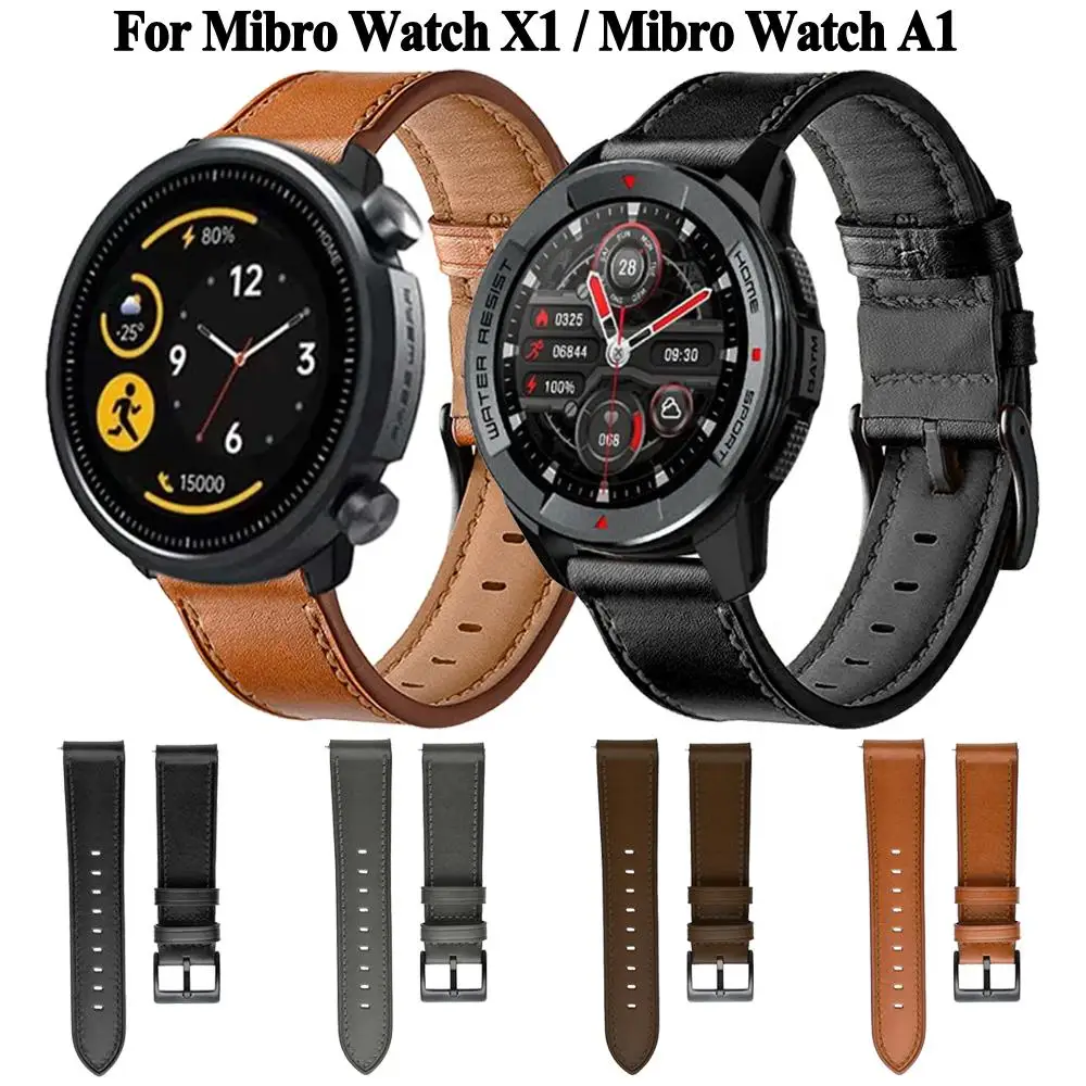 

Ремешок кожаный для Xiaomi Mibro Watch X1 A1