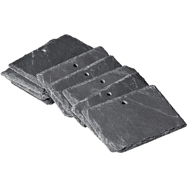 10X8Cm Kerti Dekoratív Medál Virágnév Címke, Óvodai Fa Vetőmag Zöldség Zamatos Növény Cserepes Növénynév Pala Címke - Image 5