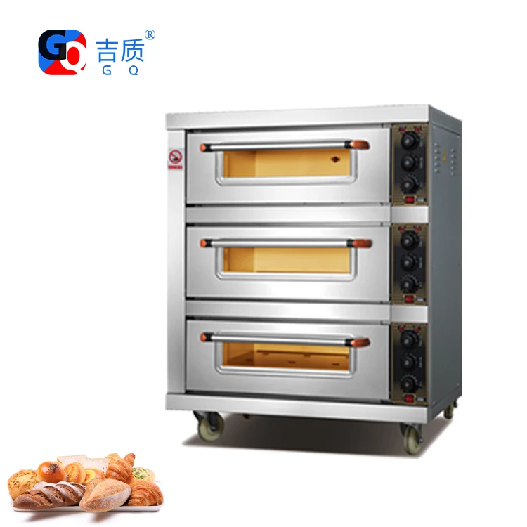 

GQ-3-3D Commercial Microwave Automatic High Quality Time Warm Interior Timer Stainless Steel Electric Pizza Bakery Oven Toaster