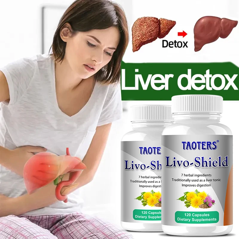 

Liver Cleanse Detox & Repair Formula - Herbal Liver Support Supplement Traditionally used as a liver tonic to support digestion