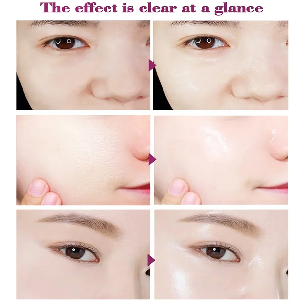 Lactobionic Acid Pore Shrink Face Serum Hyaluronic Acid Moisturizing Nourish Smooth Pores Repair Essence Firm Korean Cosmetics 5