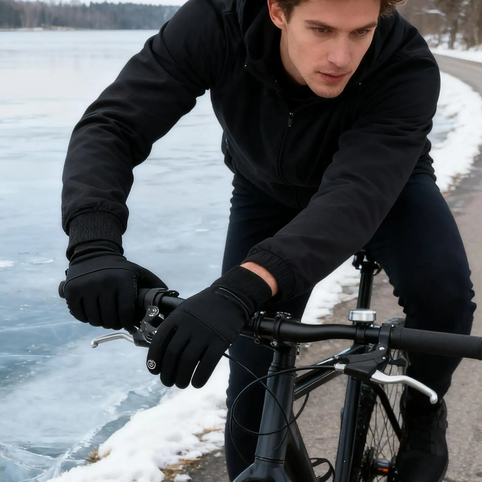 Winter USB Heizung Handschuhe Warme Elektrische Beheizte Handschuhe Touchscreen Wärme Heizung Radfahren Thermische Wärme Handschuhe Motorrad Handschuhe – Detail 1