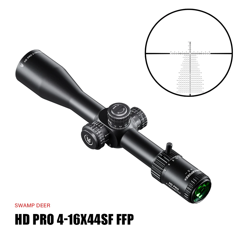 

SWAMP DEER HD PRO 4-16X44SF FFP Riflescope Tactical Optical Hunting Rifle Scope FFP For Air Guns & Light Weight Firearms