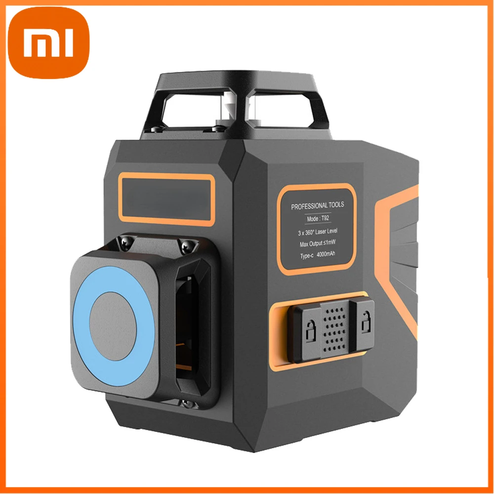 Xiaomi 12 Lines 2 Line Laser Level Vertical and Horizontal High Precision Self Leveling Green