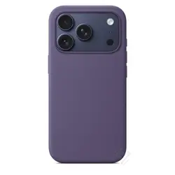 Official Liquid Silicone Magnetic Camera Control Case with Original Box Logo - iPhone 17 Pro (Purple Fog)