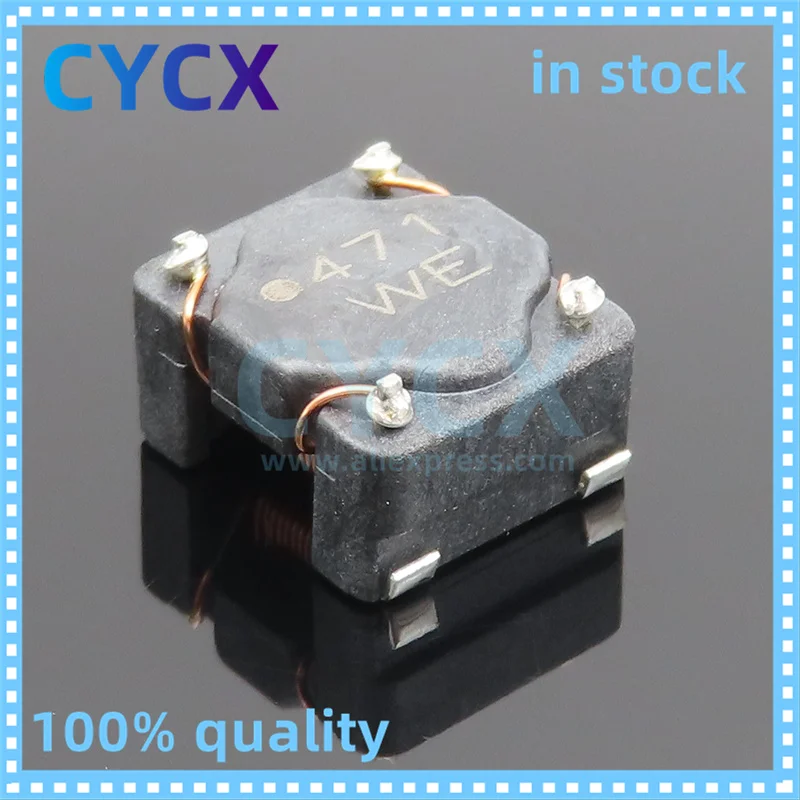 

744272471 WE-SL5 471 470UH 1.6A 10X8.7X6.5MM Common Mode inductance It’s brand-new and original
