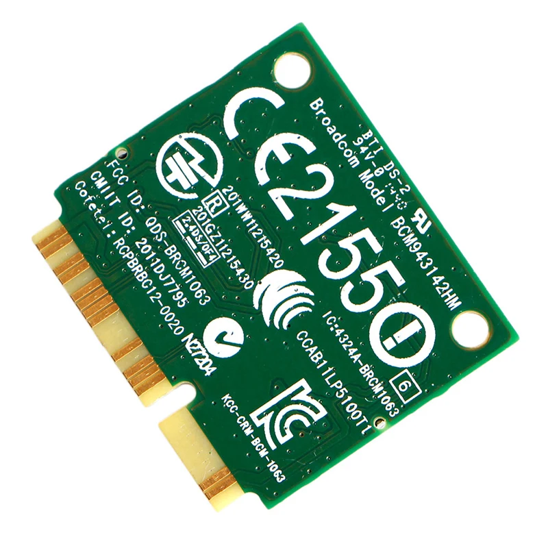 Рисунок 6 - DW1704 R4GW0 BCM943142HM Беспроводной