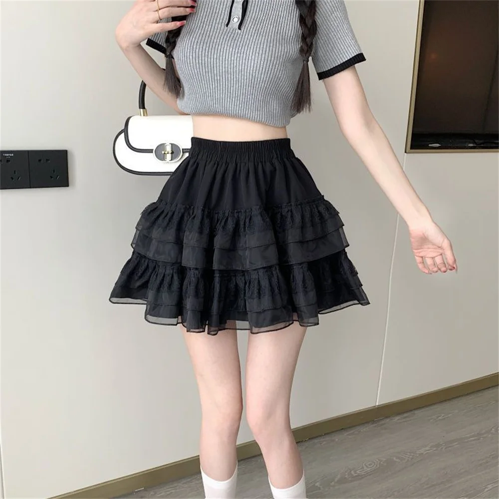 2021新モデル韓版黒色っぽいスカート U197vQ プリーツスカート 韓国 制服スカート 膝丈 秋 冬 ファッション A
