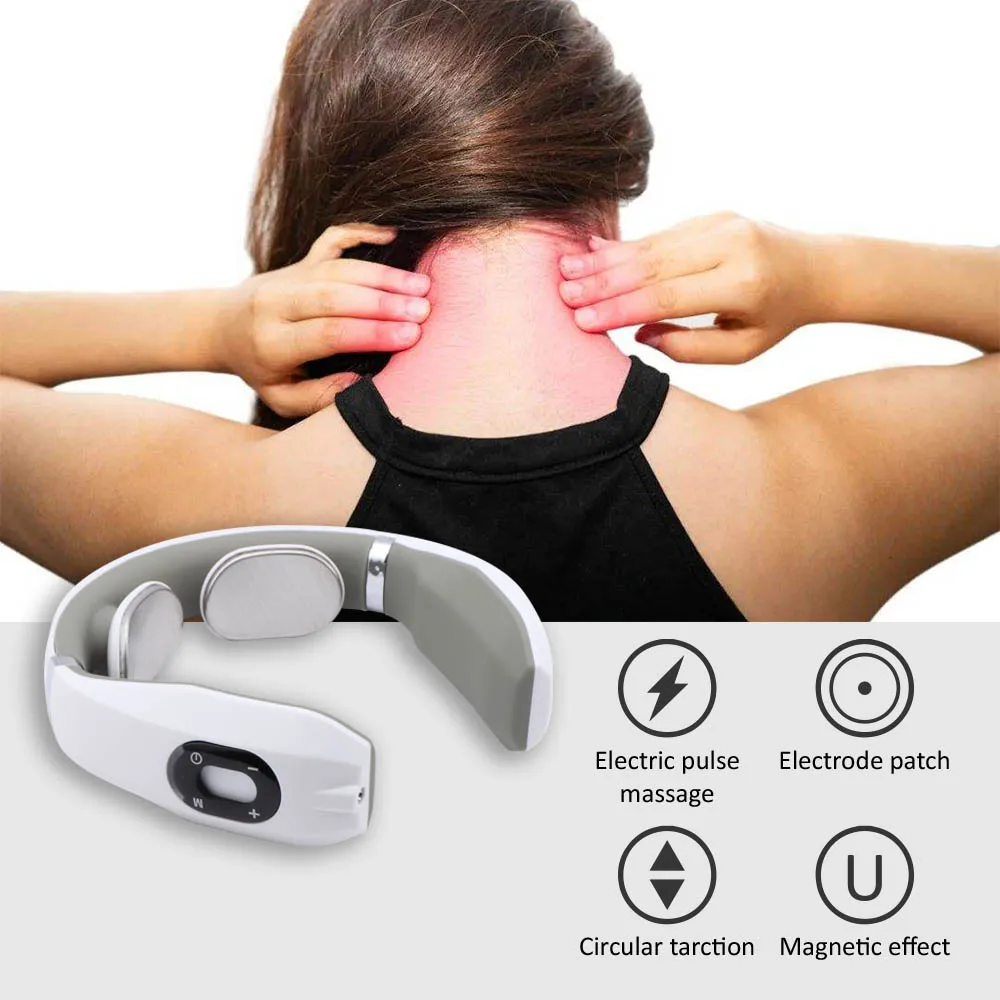 ElectricPulseNeckMassagerCervicalMassageNeckPad
