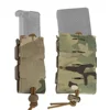 Tactical Molle Magazine Pouch for 9mm Pistol Mag 5.56 AR15 M4 AK Hunting Rifle MAG Bag Airsoft Outdoor Tool Flashlight Pouch 4