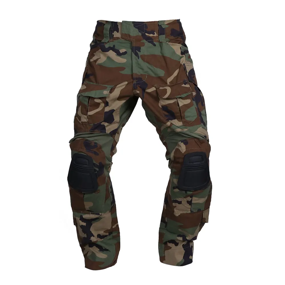 Pantalon Tactique Emerson Gen3 Camouflage - Combat EDR Avec Genouillères - Homme - TS