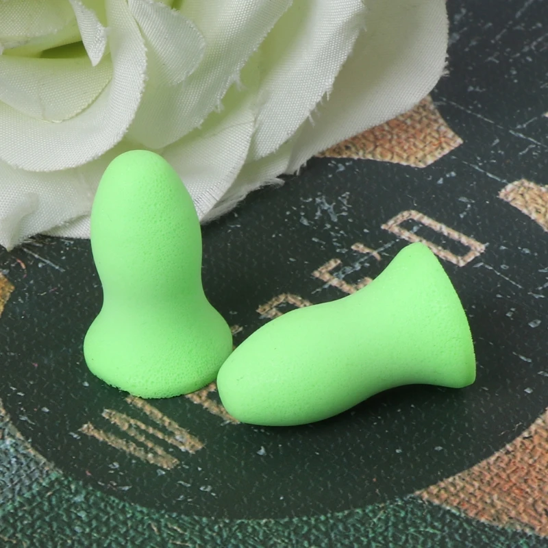 1 Pair Soft Foam Ear Plugs Tapered Travel Sleep Noise Prevention Earplugs Drop Shipping