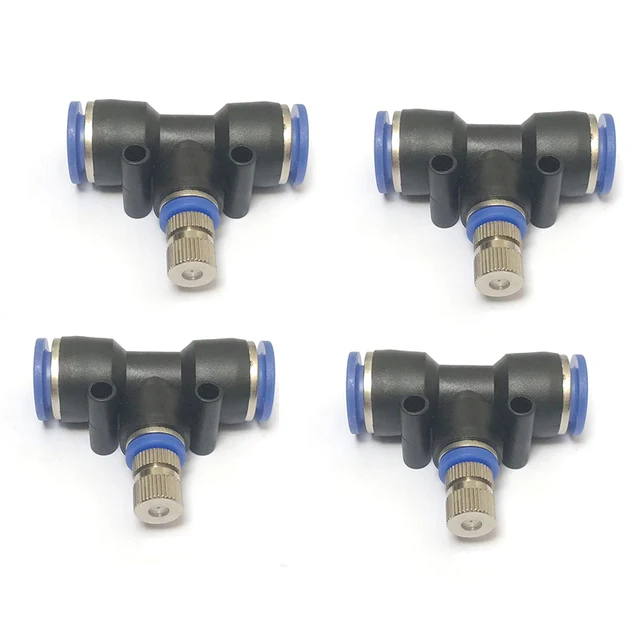 1 Százalékos Kölyökhűtési Rendszer Alacsony Nyomású Porlasztó Fúvókák 12–8 Mm -Es Csúszászár Gyors Csatlakozók Párásítják Az Öntözőt Permetezőgépet - Image 2