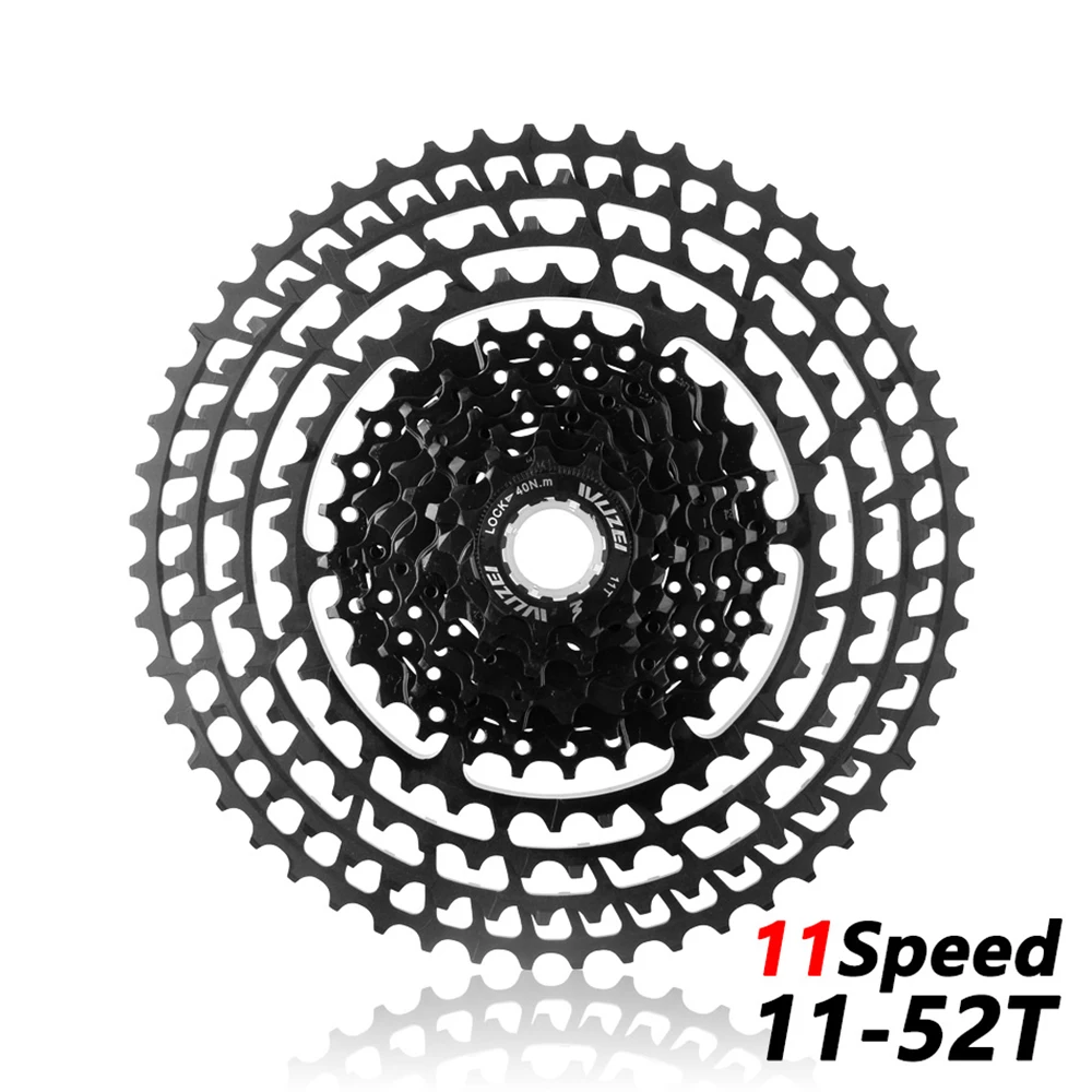 

WUZEI MTB 11 Speed 11-50T 11-52T Cassette 365g Ultralight Bicycle Freewheel 11T Cycling Parts Mountain For Shimano M9000 M8000