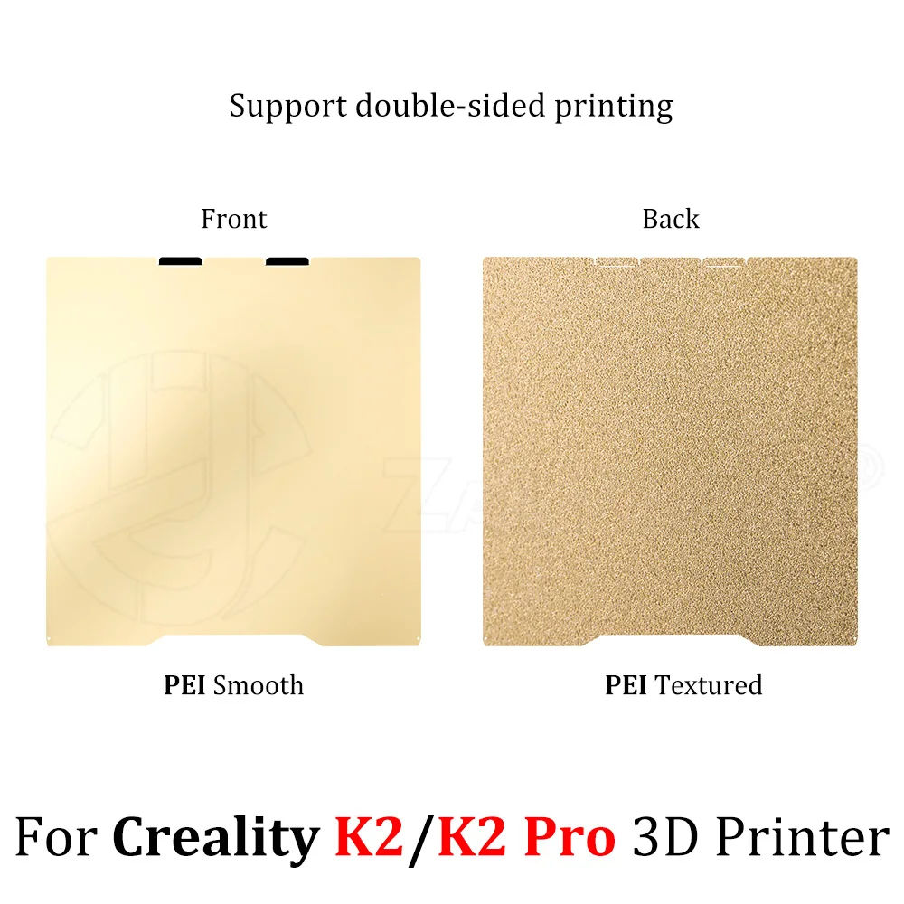 Enhanced Magnetic Spring Steel Build Plate with Textured & Smooth PEI Surface - 3D Printing Accessory