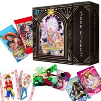 One Piece Collection Cards Japanese Anime Characters Card Luffy Sanji Nami Playing Game Cards Children Special Birthday Presents 1