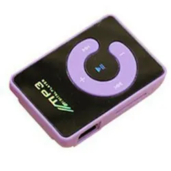 Portable Mini Clip USB MP3 Player Music Media Support Micro SD TF Card Fashion Hifi MP3 for Outdoor Sports
