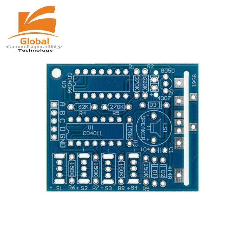 16 Music Sound Box BOX-16 Board 16-Tone Electronic Module DIY Kit Parts Components Soldering Practice Learning Kits for Arduino