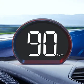 Car GPS Speedometer HUD Head-up Display Digital Speed Meter with KMH MPH Dispaly Plug and Play For Truck Auto Part Accessories 1