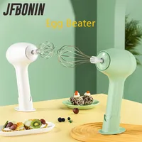 Wireless Electric Egg Beater Handheld Mini Multifunctional Milk Frother Cream Coffee Automatic Mixer With Base