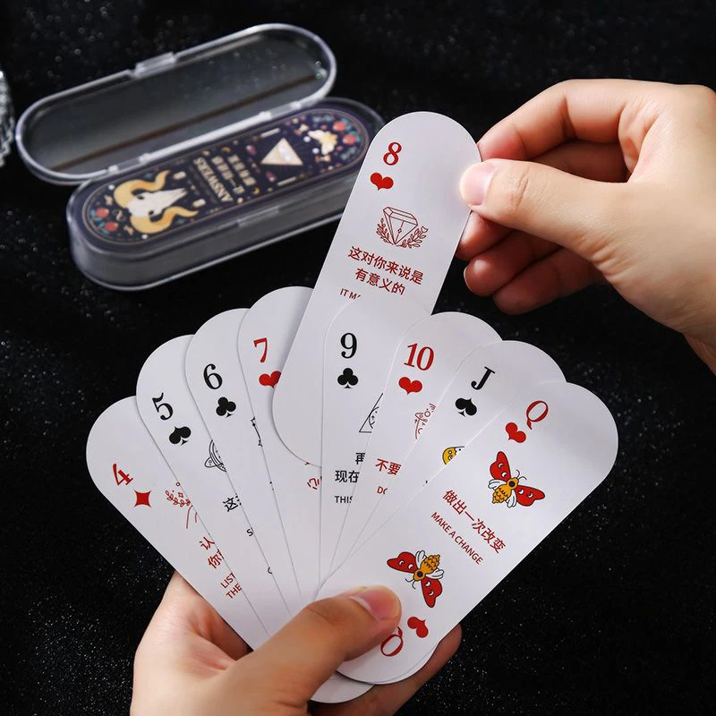 Trendy Fun Poker Card Set-Cute Playing Cards for Parties, Family Games & Gatherings, Unique Design for Tabletop Fun
