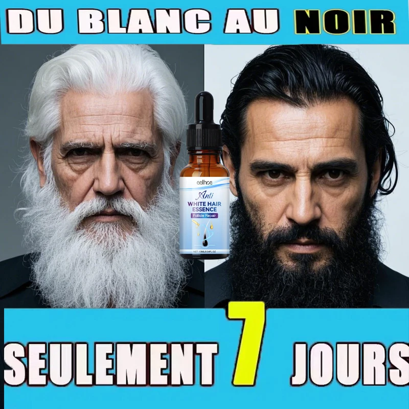 Hair Treatment Natural Anti Gray Hair Serum Nourishing Repair White & Darkening