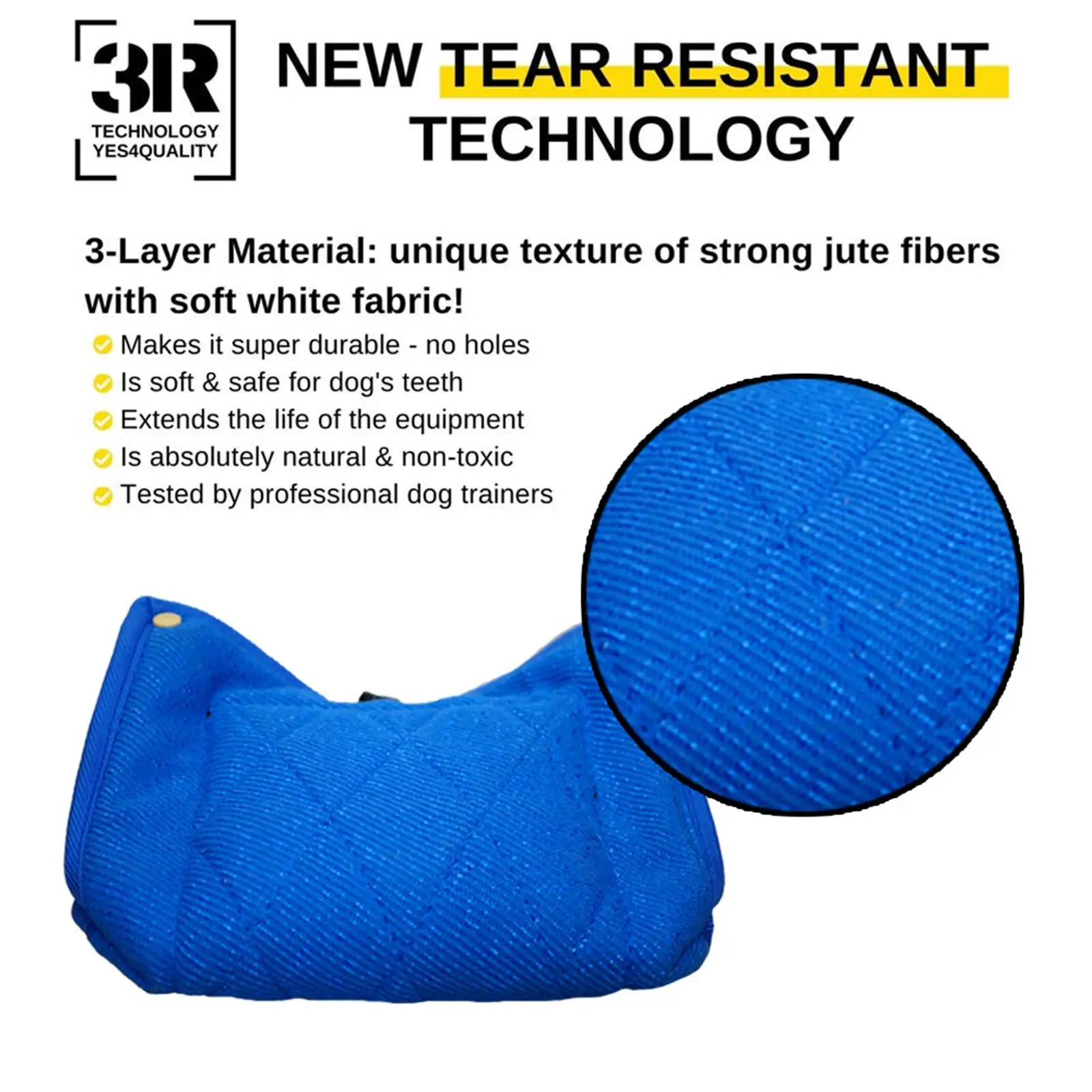 Professional Trainer Biting Training Agility Equipment with Handles for Small Large Dogs