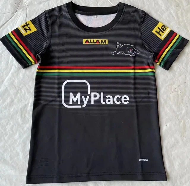 

2024 PENRITH PANTHERS Kids Home/Away/Rugby Jersey Size:16--26 (Custom name and number )