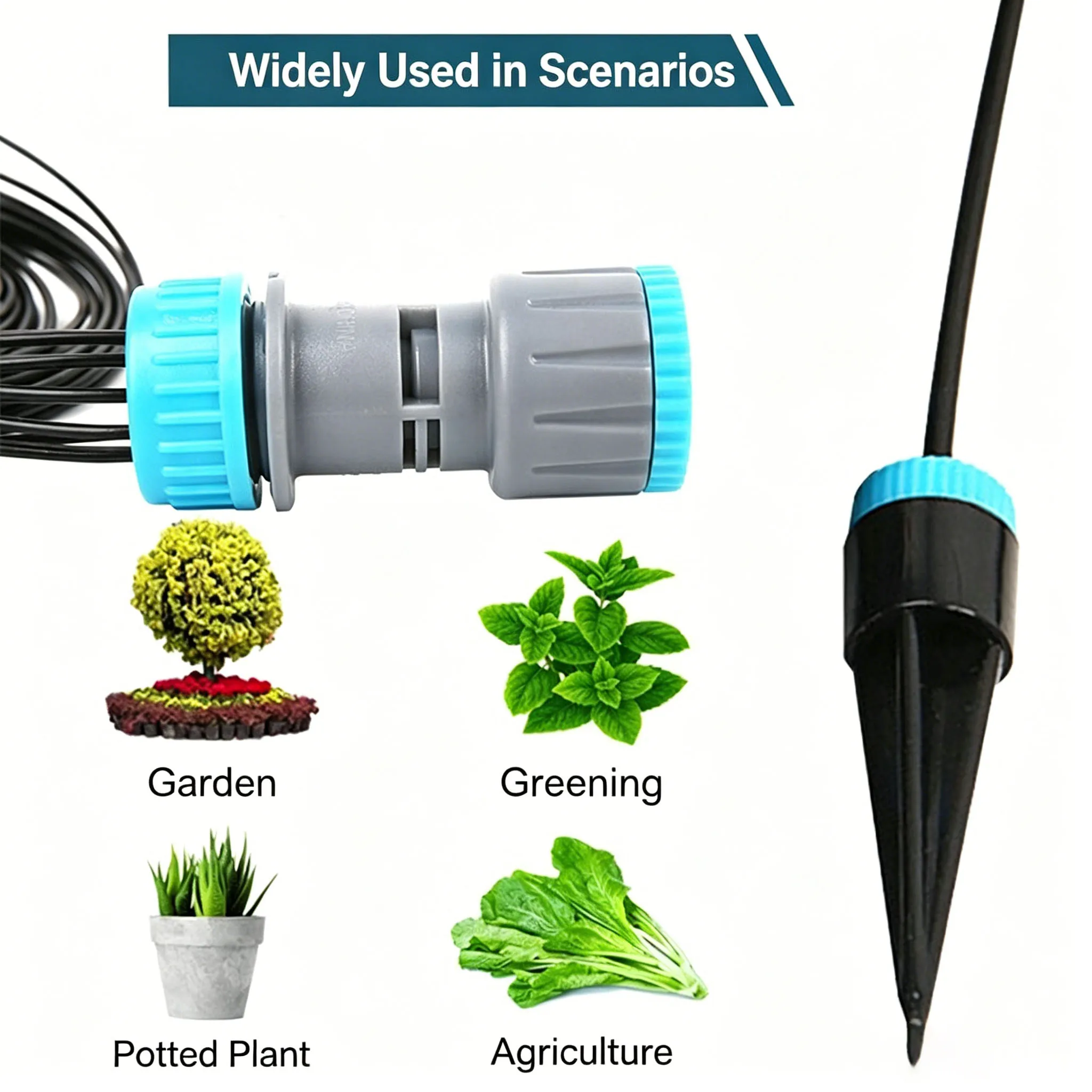 For Business Trips Use The 10-Piece Drip Watering Kit For Household Use To Water Succulent Potted Plants Through Drip Irrigatio - 5