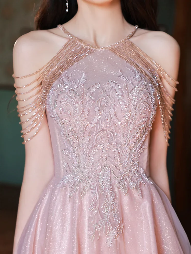 

Elegant Long Wedding Guest Dress for Women Luxurious Turkish Evening Gowns Prom Dresses 2023 Robe Formal Party Luxury Occasion