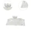 Butter Serving Tray with Cover Glass Butter Dish for Kitchen Parties Wedding 5