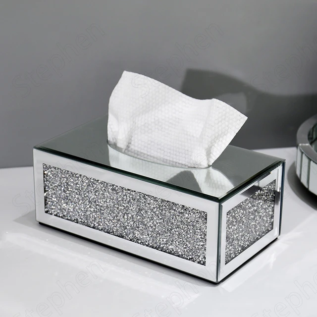 Glam Tissue Box Covers, Easy Home Decor Ideas