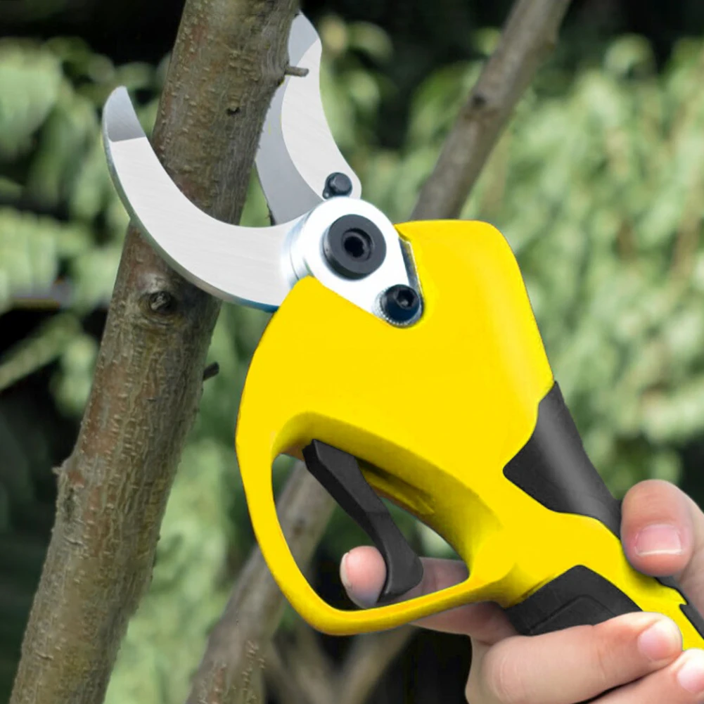Cordless Electric Pruner Electric Bonsai Pruning Branches Cutter 2-3 Working Hours Rechargeable Non-Slip 40 Mm Pruner For Garden 6