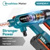YOFIDRA 250Bar Brushless Electric High Pressure Washer Gun 3 Gear Power Home Car Washing Water Spray Gun for Makita 18V Battery 3