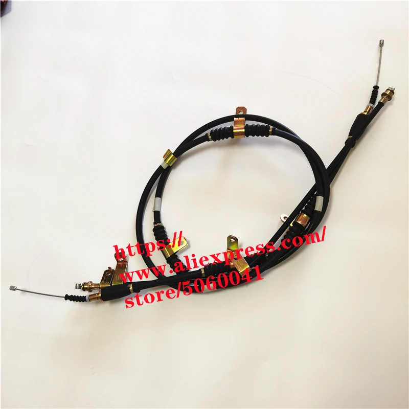 2pcs/lot Hand Brake Cable Brake Line For Brilliance Bs4/m2 Bs6/m1